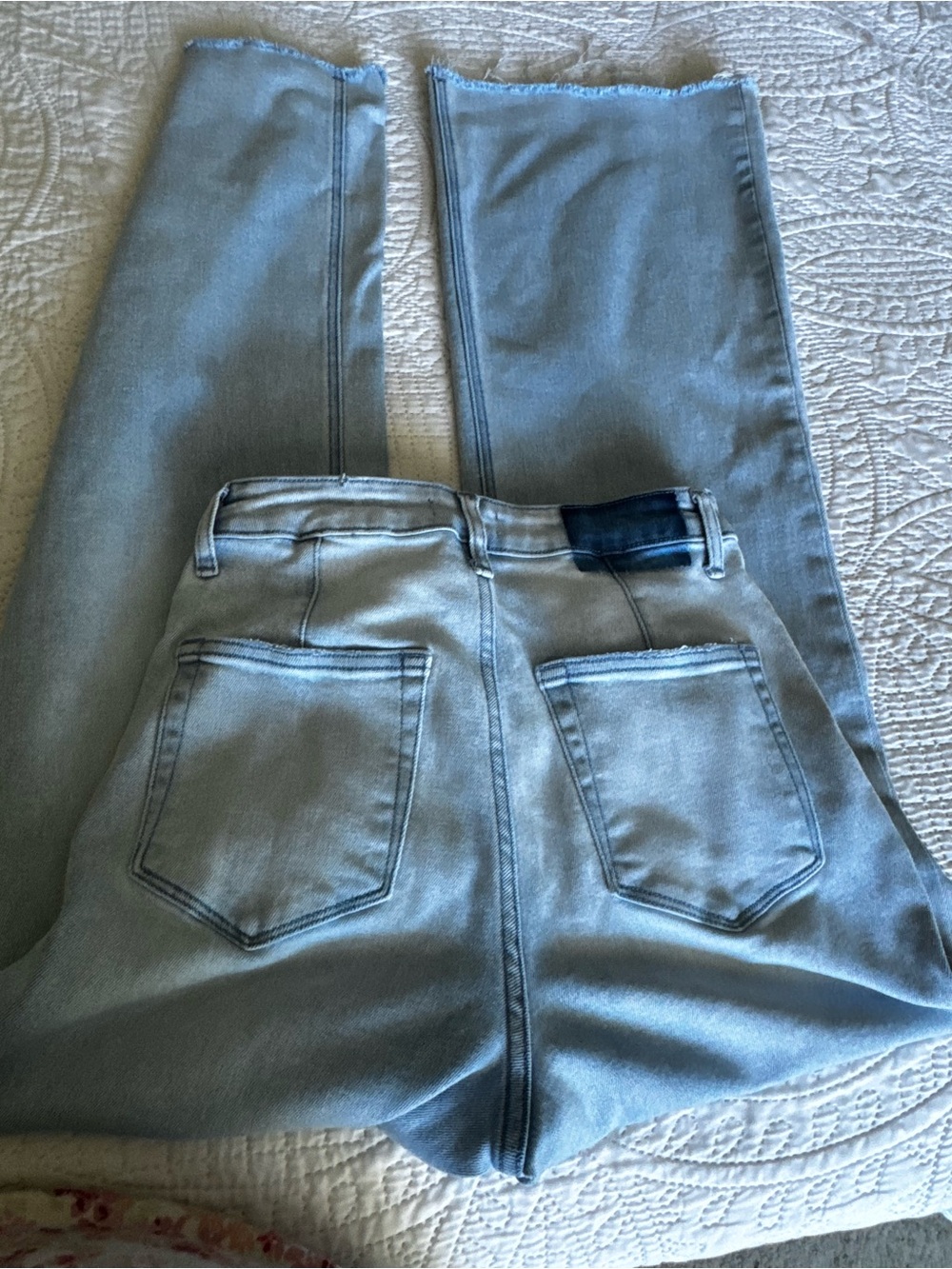Blue Moment 27 Light Wash Wide Leg Jeans